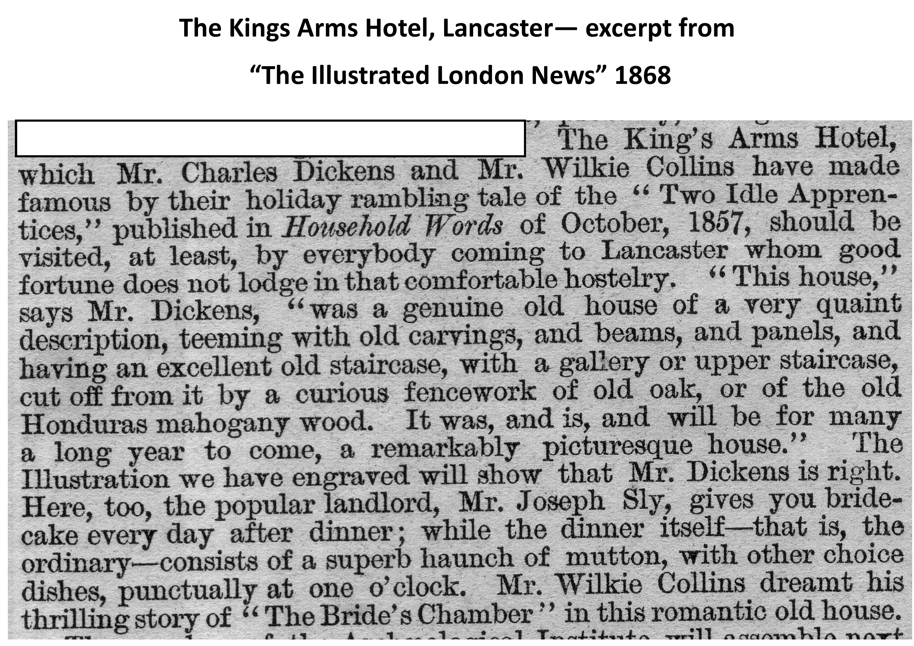 kings arms text